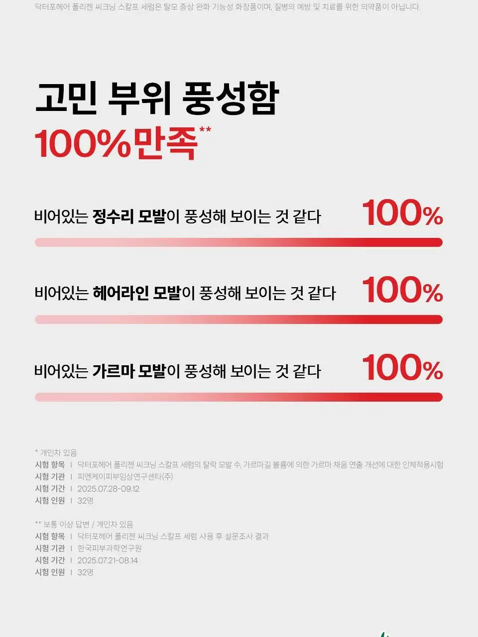 [포켓몬 에디션] 닥터포헤어 탈모완화앰플 50ml+스케일러 60g 기획 탈모케어 두피세럼 두피앰플 상세페이지 22